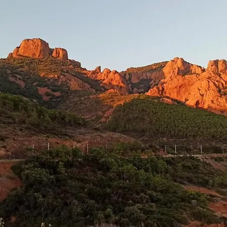 아파트 Au Petit Paradis A Cap Esterel Avec Grande Terrasse Vue Saint-Raphaël